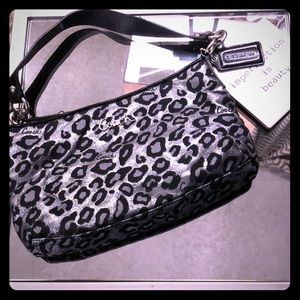 COACH vintage✨ in animal print and Purple interior